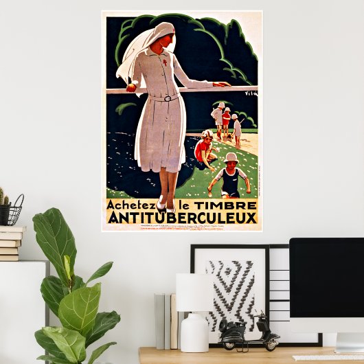 Verpleegkundigen en kinderen - Posters voor de  ge (Thuiskantoor)