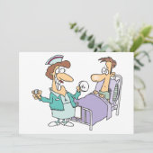 Verpleegkundigen en patiënten die kaart (Staand voorkant)