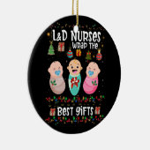 Verpleegkundigen en verpleegkundigen die de beste keramisch ornament (Rechts)