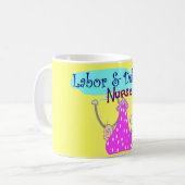 Verpleegkundigen en verpleegkundigen koffiemok (Voorkant links)