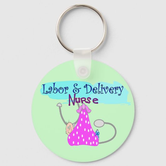 Verpleegkundigen en verpleegkundigen sleutelhanger (Voorkant)