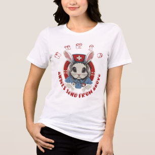 Verpleegkundigen: Engelen gestuurd van Boven Tri-Blend Shirt