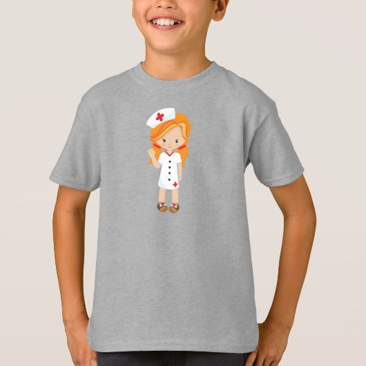 Verpleegkundigen, geneeskunde, dokter, griesmeisje t-shirt (Voorkant)