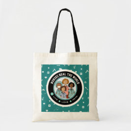 Verpleegkundigen genezen de wereld. Cadeau Tote Bag