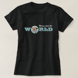 Verpleegkundigen genezen de wereld t-shirt