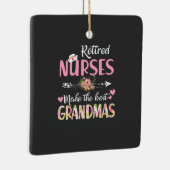 Verpleegkundigen | Gepensioneerde verpleegkundigen Keramisch Ornament (Rechts)