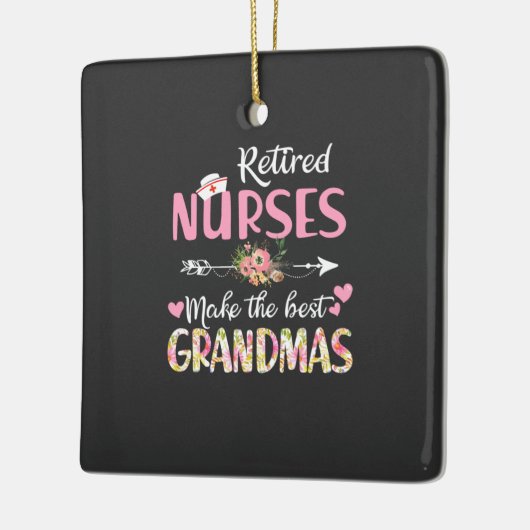 Verpleegkundigen | Gepensioneerde verpleegkundigen Keramisch Ornament (Links)