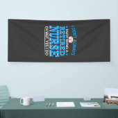 Verpleegkundigen | Gepensioneerde verpleegsters Spandoek (Beurs)