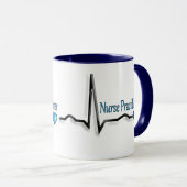 Verpleegkundigen Geschikt voor QRS-ontwerp Mok (Voorkant rechts)