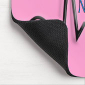 Verpleegkundigen Geschikt voor QRS-ontwerp Muismat (Hoek)