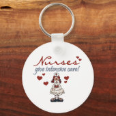 Verpleegkundigen geven Intensive Care T-shirts en  Sleutelhanger (Voorkant)