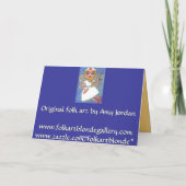 Verpleegkundigen geven troost, mededogen... - kaar kaart (Achterkant)