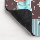 Verpleegkundigen geven zorg voor het hart. Aangepa Muismat (Hoek)