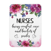 Verpleegkundigen Grafiek Afstuderen citaat Korte d Magneet (Verticaal)