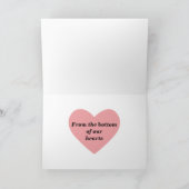 verpleegkundigen Hartelijk dank Bedankkaart (Binnen)