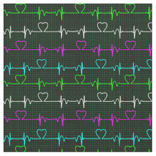Verpleegkundigen Hartritme ecg Zwart-wit Doctor Stof