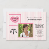 Verpleegkundigen hebben een groot hart Foto Afstud Kaart (Voorkant)