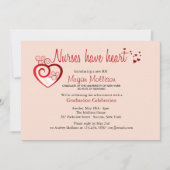 Verpleegkundigen hebben een uitnodiging tot Afstud (Voorkant)