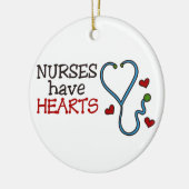 Verpleegkundigen hebben hart keramisch ornament (Links)