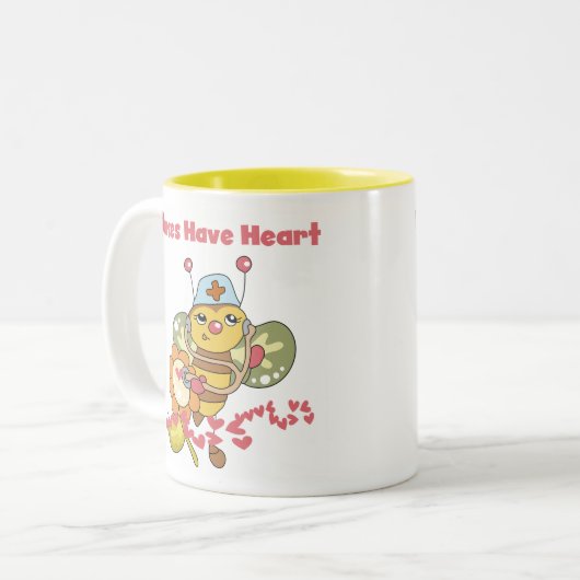 Verpleegkundigen hebben Mok (Voorkant links)