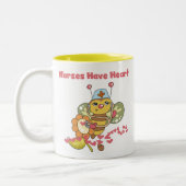 Verpleegkundigen hebben Mok (Links)