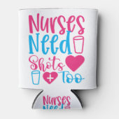 Verpleegkundigen hebben ook schokken nodig blikjeskoeler (Voorkant)