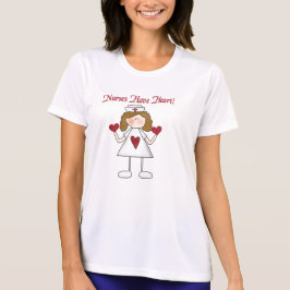 Verpleegkundigen hebben T-shirts en geschenken