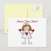 Verpleegkundigen hebben T-shirts en geschenken Briefkaart (Voorkant / Achterkant)