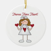 Verpleegkundigen hebben T-shirts en geschenken Keramisch Ornament (Voorkant)