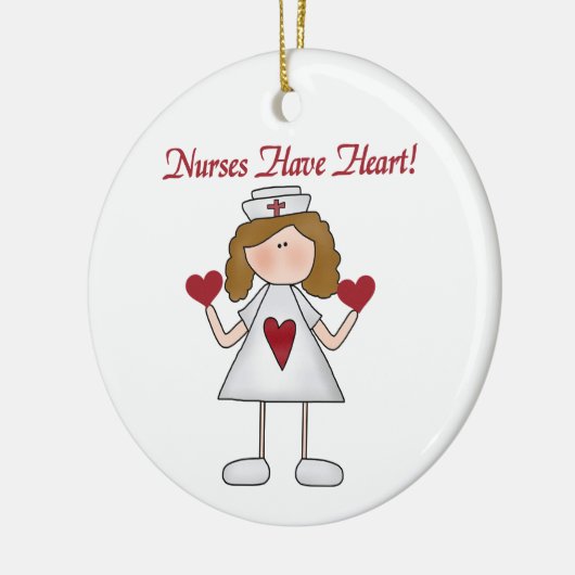 Verpleegkundigen hebben T-shirts en geschenken Keramisch Ornament (Links)