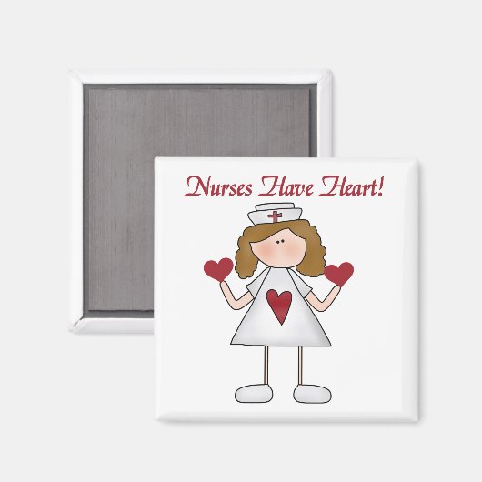 Verpleegkundigen hebben T-shirts en geschenken Magneet (Voorkant / Achterkant)