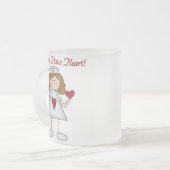 Verpleegkundigen hebben T-shirts en geschenken Matglas Koffiemok (Voorkant links)