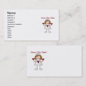 Verpleegkundigen hebben T-shirts en geschenken Visitekaartje (Voorkant / Achterkant)