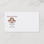 Verpleegkundigen hebben T-shirts en geschenken Visitekaartje (Achterkant)