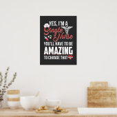 Verpleegkundigen | Ik ben een alleenstaande verple Poster (Keuken)