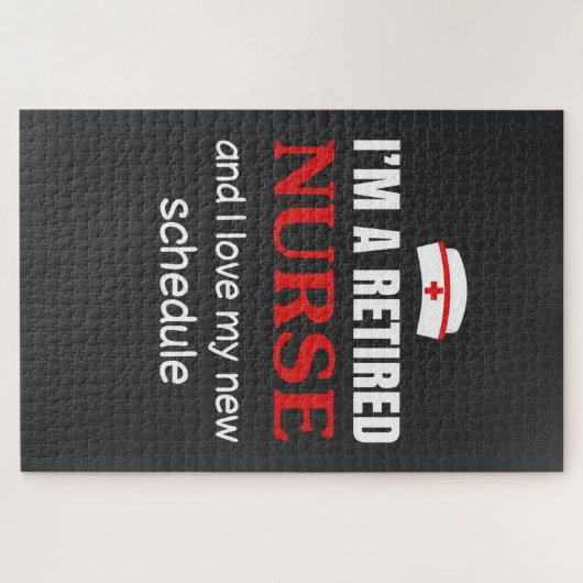 Verpleegkundigen | Ik ben een in ruste verpleegste Legpuzzel (Horizontaal)