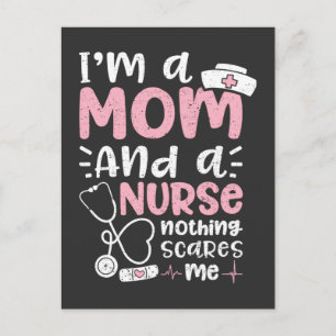 Verpleegkundigen   Ik ben moeder en verpleegster Briefkaart