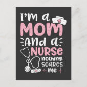 Verpleegkundigen | Ik ben moeder en verpleegster Briefkaart (Voorkant)