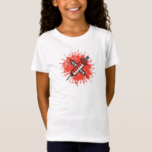 Verpleegkundigen in de frontlinie t-shirt