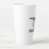 verpleegkundigen in een noodkamer, die dom zijn latte mok (Voorkant)