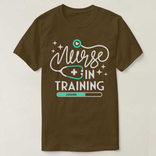 Verpleegkundigen in opleiding Lading Nursing Stude T-shirt (Design voorkant)