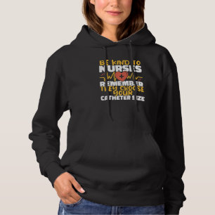 Verpleegkundigen kiezen uw cathetermaat Verpleegku Hoodie