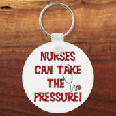 Verpleegkundigen kunnen de druk op zich nemen sleutelhanger (Voorkant)