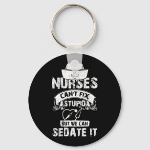 Verpleegkundigen kunnen geen last meer maken, maar sleutelhanger