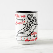 Verpleegkundigen kunnen geen onstuimige... Maar we Mok (Midden)