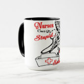 Verpleegkundigen kunnen geen onstuimige... Maar we Mok (Voorkant links)