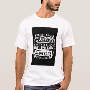Verpleegkundigen kunnen stomme grappige medische c t-shirt