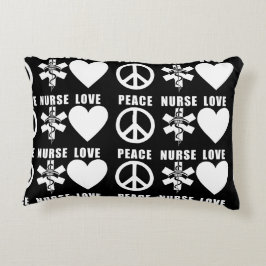 Verpleegkundigen Love Peace Decoratief Kussen