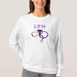 Verpleegkundigen LPN Stethoscoop T-shirt