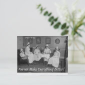 Verpleegkundigen maken alles beter Briefkaart (Staand voorkant)